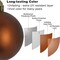 24pcs 1.6" bronze shatterproof Christmas balls for tree and event decor.